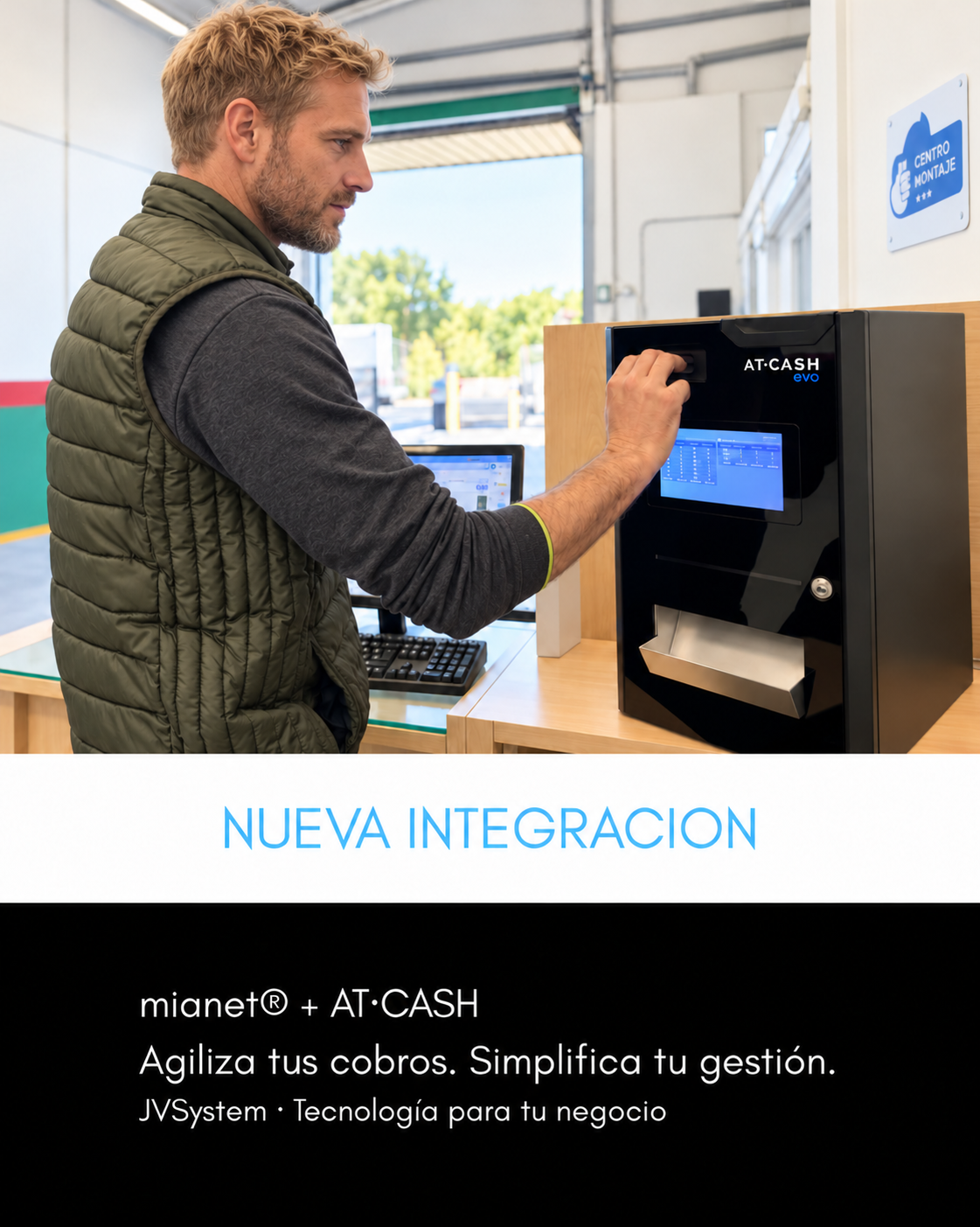 El cobro en efectivo también forma parte de una gestión eficiente.